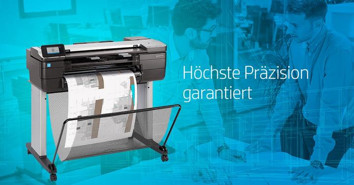 Actual product image HP DesignJet T830 - 36" (Ink, Black and white)