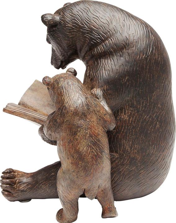 Immagine prodotto Kare Design Oggetto Deco che legge gli orsi (21,5 x 19,5 x 24 cm)
