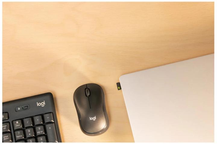 Produktbild Logitech MK370 Combo for Business - GRAPHITE - FRA - CENTRAL-419 (FR, Kabelgebunden)