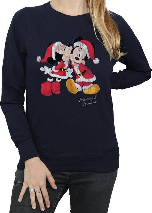 Image du produit Disney - Sweat MICKEY AND MINNIE CHRISTMAS KISS - Femme (XL)