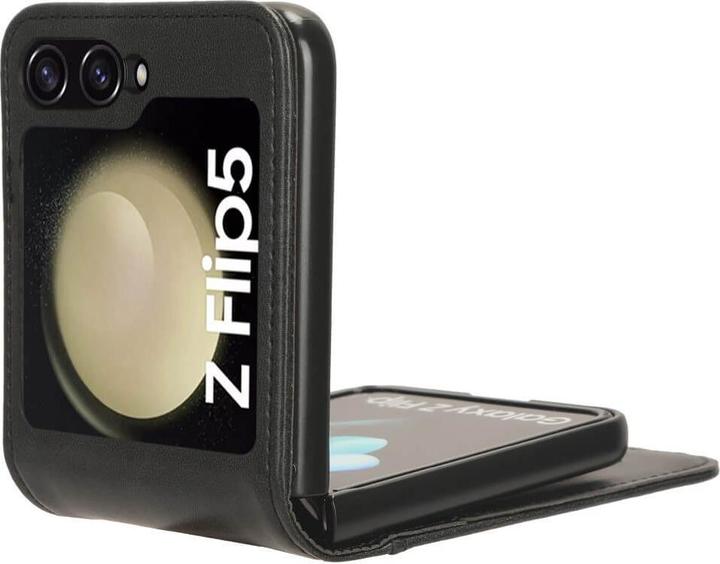 Actual product image Cover-Discount Galaxy Z Flip5 - Case Cover with card slots black (Samsung Galaxy Z Flip5)