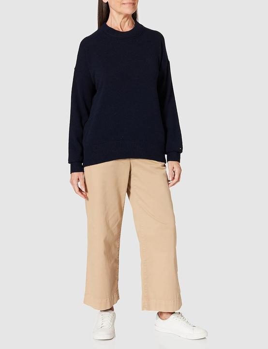 Actual product image Tommy Hilfiger Wool Blend Open Neck Sweater (XL)