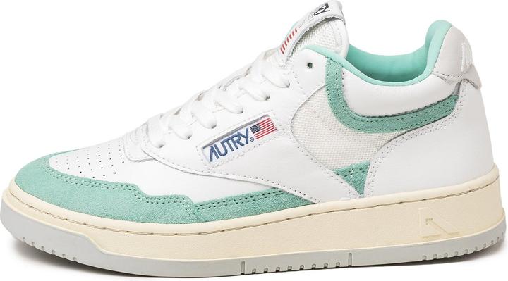 Produktbild Autry Open Mid W White / Acquamarine (36)
