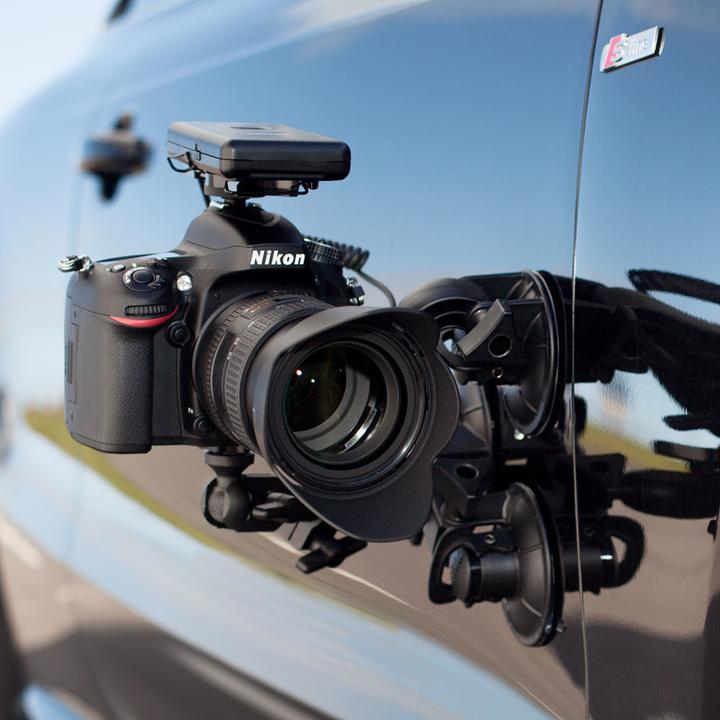 Actual product image Delkin Fat Gecko Triple Suction Cup Mount (Mounting bracket)