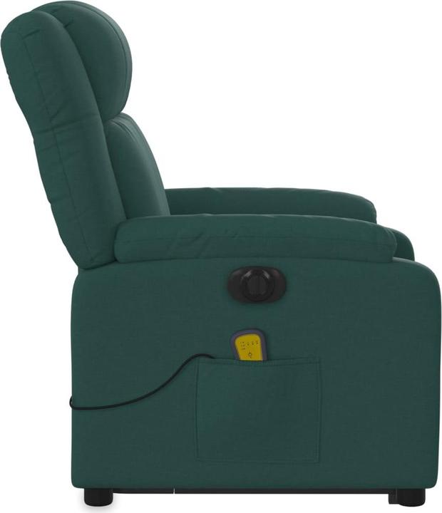Actual product image vidaXL Electric massage chair with stand-up aid fabric