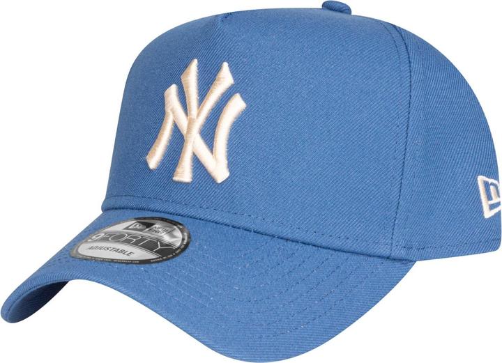 Actual product image New Era 9Forty A-Frame Trucker Cap New York Yankees indigo