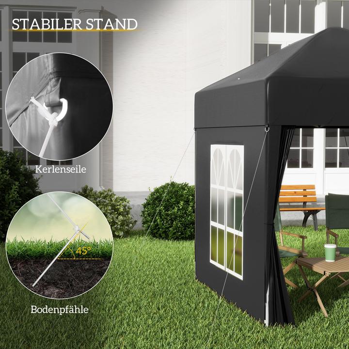 Actual product image Outsunny Folding pavilion (200 cm, 200 cm)