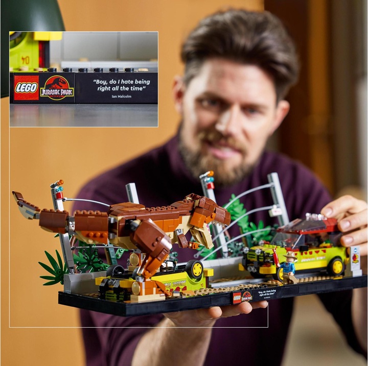 Immagine prodotto LEGO L'epidemia del T. Rex (76956, Set LEGO rari)