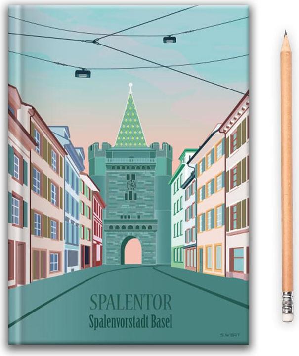 S.wert Design Notizbuch Basel Spalentor