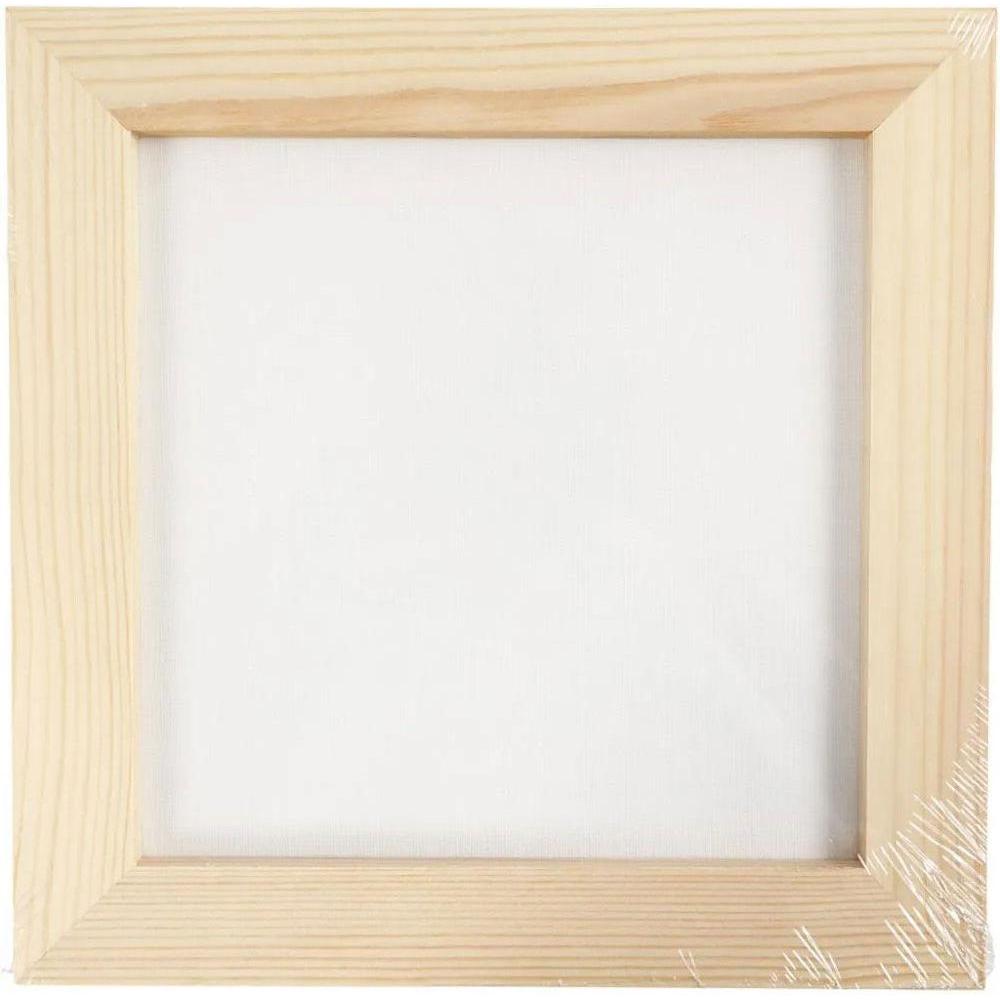 Thumbnail - Creativ Company, Keilrahmen, Leinwandpaneel mit Rahmen, 25,8 x 25,8 cm