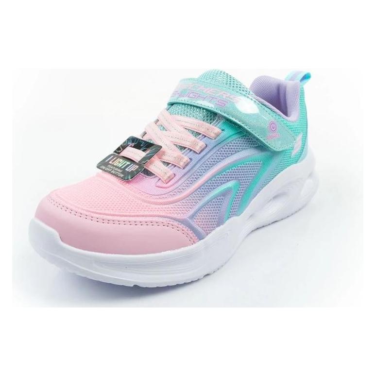 Skechers, Meisjes, Sneakers, Color Breeze Led Children's Sports Shoes For Girls, Blauw, Veelkleurig, (34)