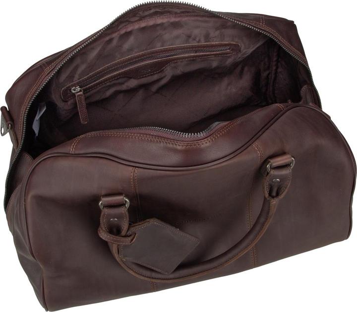 Actual product image Chesterfield Leren Reistas / Weekendtas Liam - 35 litres - Bruin (34.80 l)
