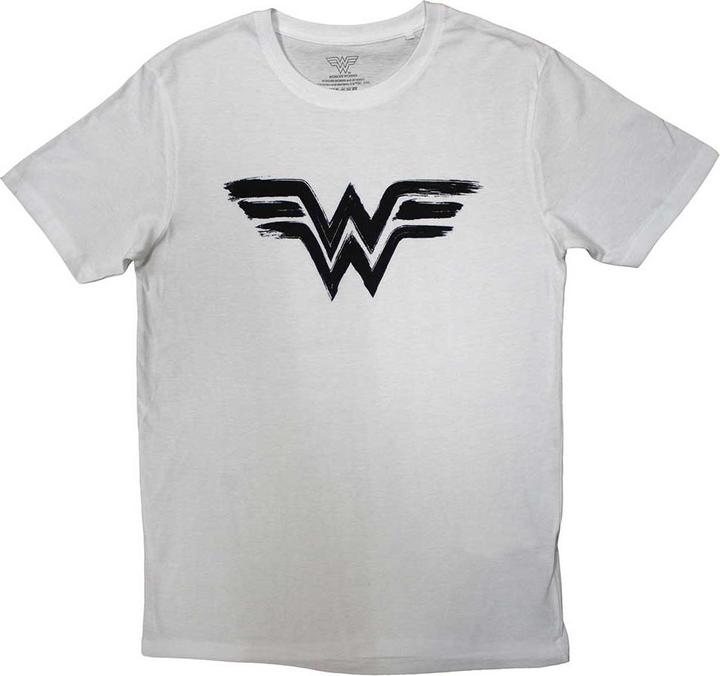 Wonder Woman - Black Paint Logo