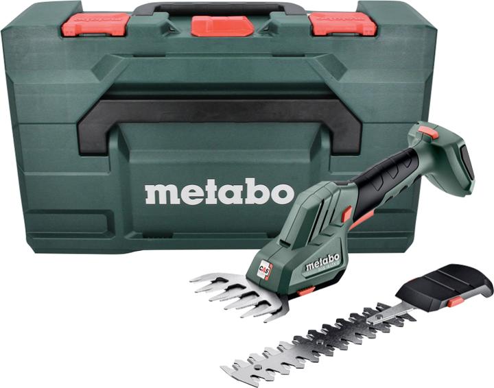 Produktbild Metabo Strauch und SGS LTX Q (Akkubetrieb)