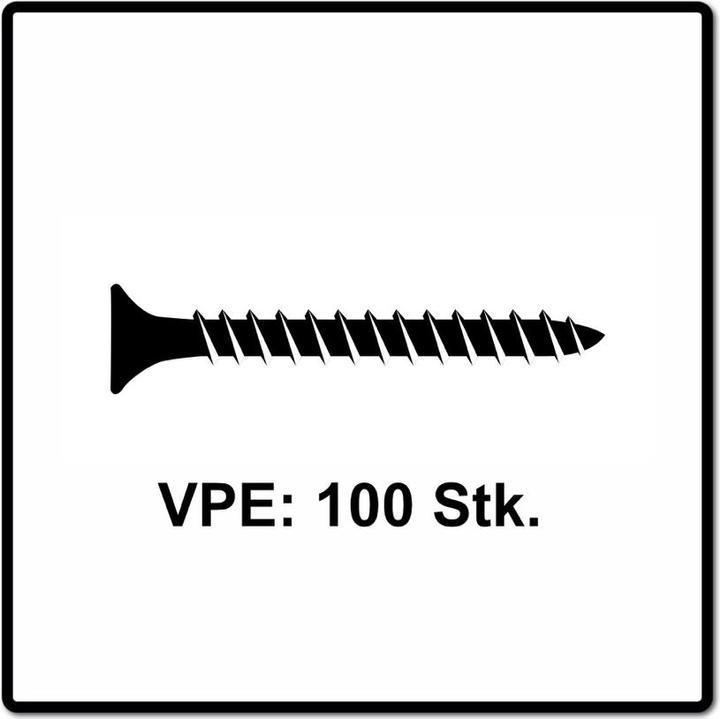 Actual product image Fischer PowerFast II 6.0x90 SK TX TG blvz 100 (100 Screws per piece)