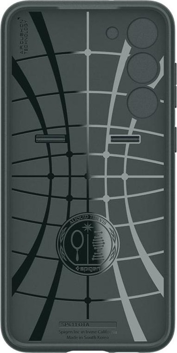 Actual product image Spigen Optics Armor Galaxy S23 Abyss Green (Samsung Galaxy S23+)