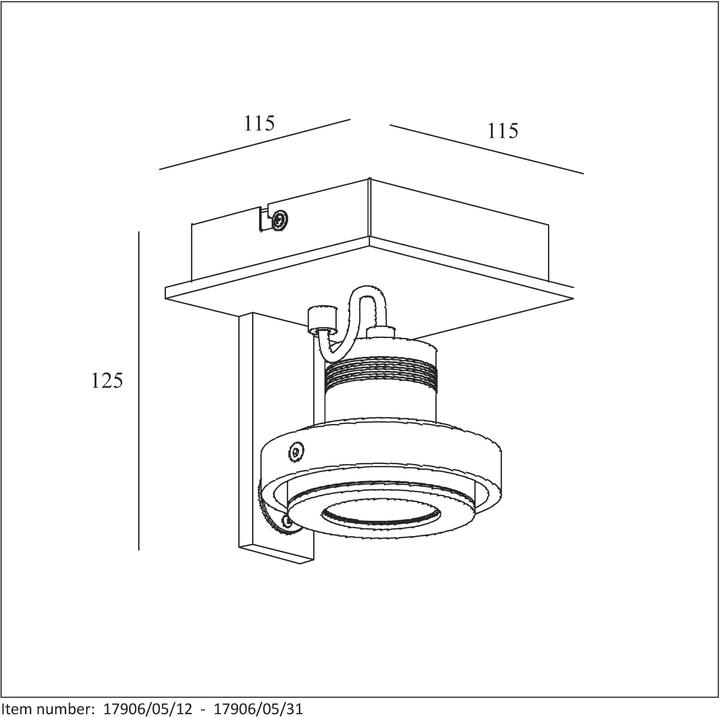 Produktbild Lucide Landa (320 lm, GU10)