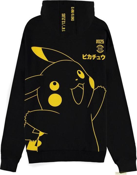 Image du produit Difuzed Pokemon sweat à capuche Pikachu Outline (S) (S)