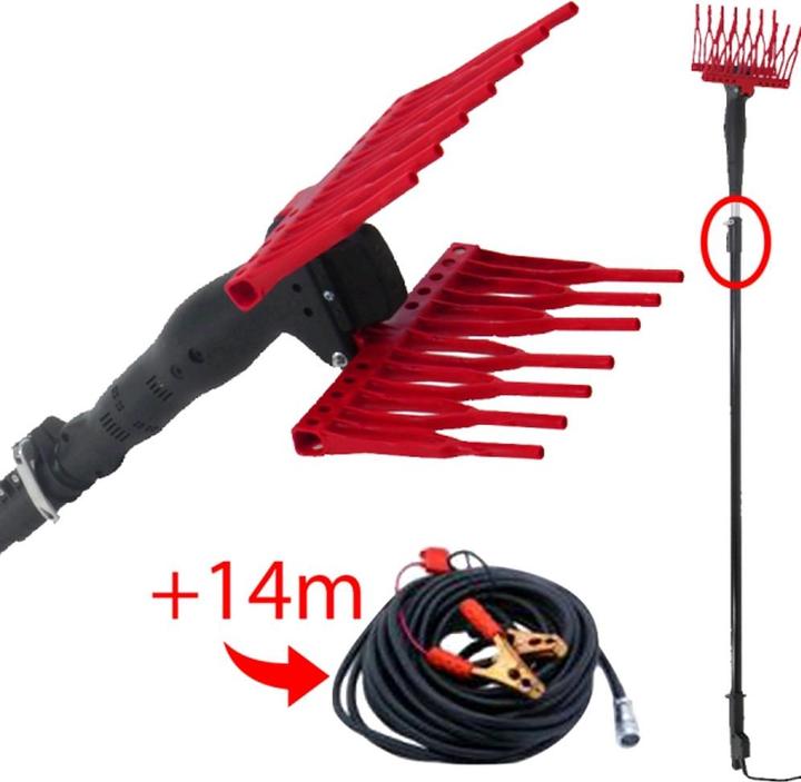 Immagine prodotto GeoTech Olive Picker 400 EVO Scuotitore di olive a batteria Albero telescopico