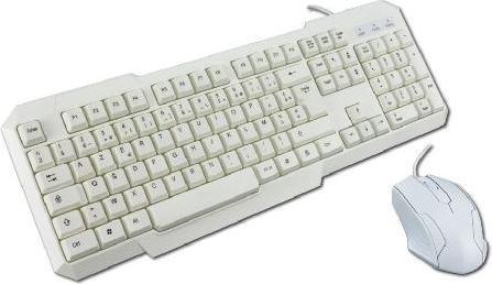 Productafbeelding MCL USB Toetsenbord + Muis Kit (FR, Bedraad)