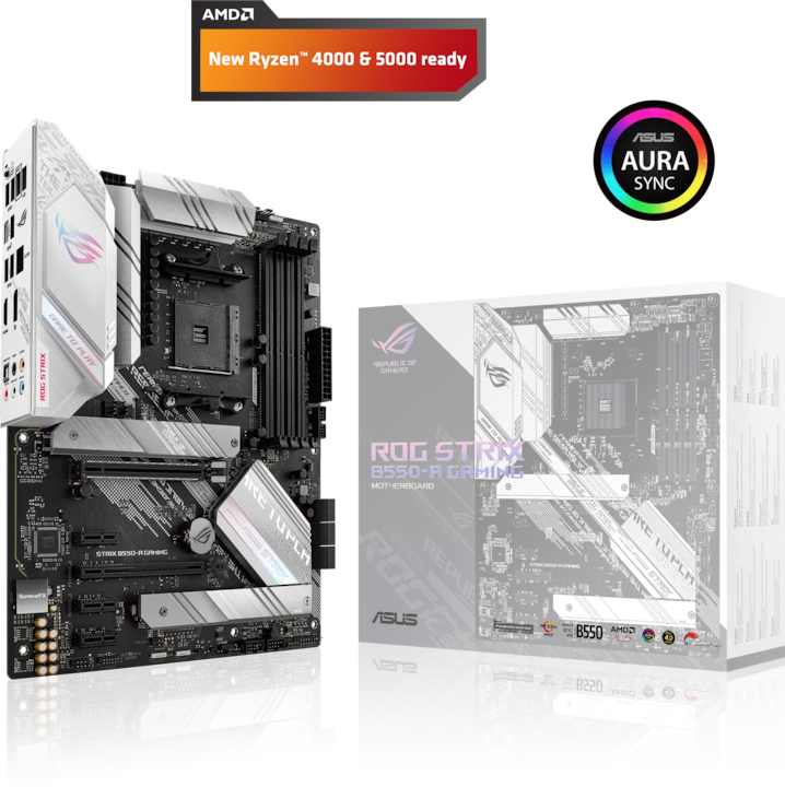Actual product image ASUS ROG STRIX B550-A GAMING (AM4, AMD B550, ATX)