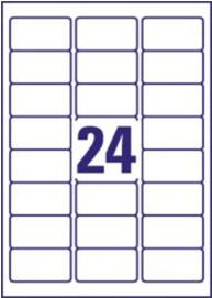 Actual product image Avery Inkjet address labels