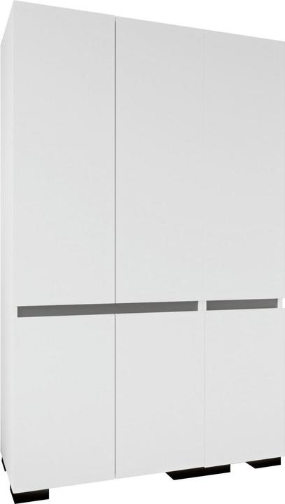 Produktbild Homitis Floransa 135 White Wardrobe (135 x 52 x 210 cm)