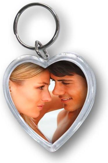Produktbild ZEP 1x24 Photo Keychain 4x3,8 Kunststoff Heart 7360PD