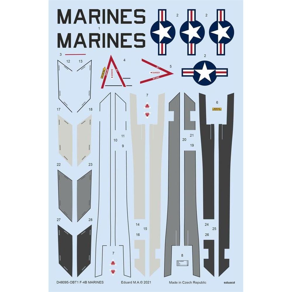Eduard F-4B MARINES for TAMIYA