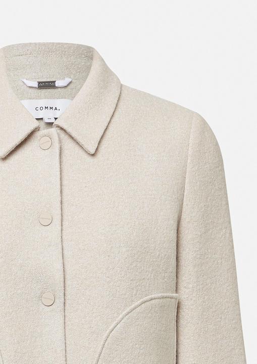 Actual product image Comma Indoor-Jacke Kurze Jacke aus Boiled Wool (46)