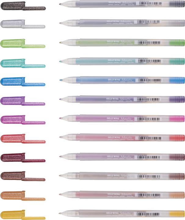 Produktbild Sakura Gelly Roll POXPGBMET12 (Multicolor, 12 x)
