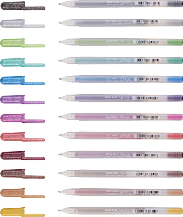 Produktbild Sakura Gelly Roll POXPGBMET12 (Multicolor, 12 x)