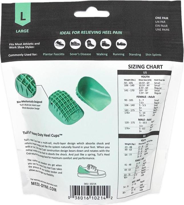 Actual product image Tuli's Heel cushion Sport Large, 1 pair