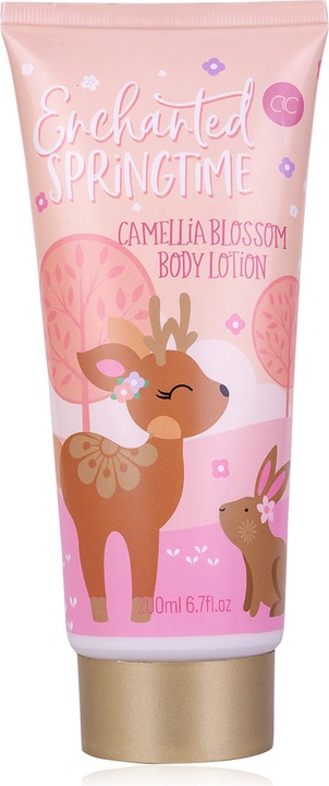 Actual product image Accentra Body lotion ENCHANTED SPRINGTIME in tube, 200ml, fragrance: Camellia Blossom, colour:
