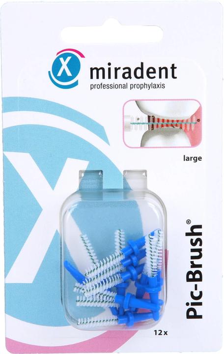 Miradent Pic-Brush Refill Ersatzbürsten (12 x)