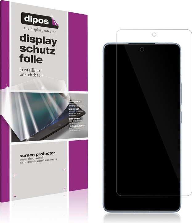 Dipos Schutzfolie Klar für Xiaomi 14T Pro (1 Stück, Xiaomi 14T Pro)