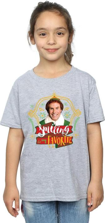 Immagine prodotto Elf Buddy Smiling Maglietta Ragazze (152, 158)