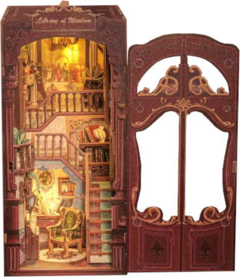 Figured'Art Book Nook – Bibliothek der Weisheit