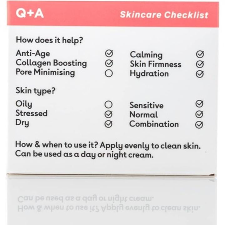 Actual product image Q+A Collagen (Day cream)