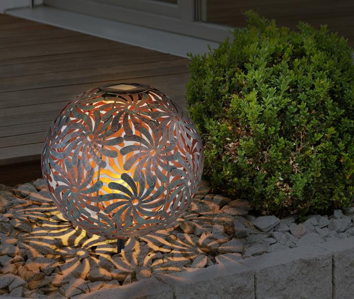 Actual product image Globo Solar light gold 1xLED (IP44)