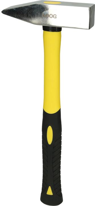 Immagine prodotto KS Tools Martello da montatore in acciaio inossidabile, con manico in fibra di vetro, 1500 g (1500 g)