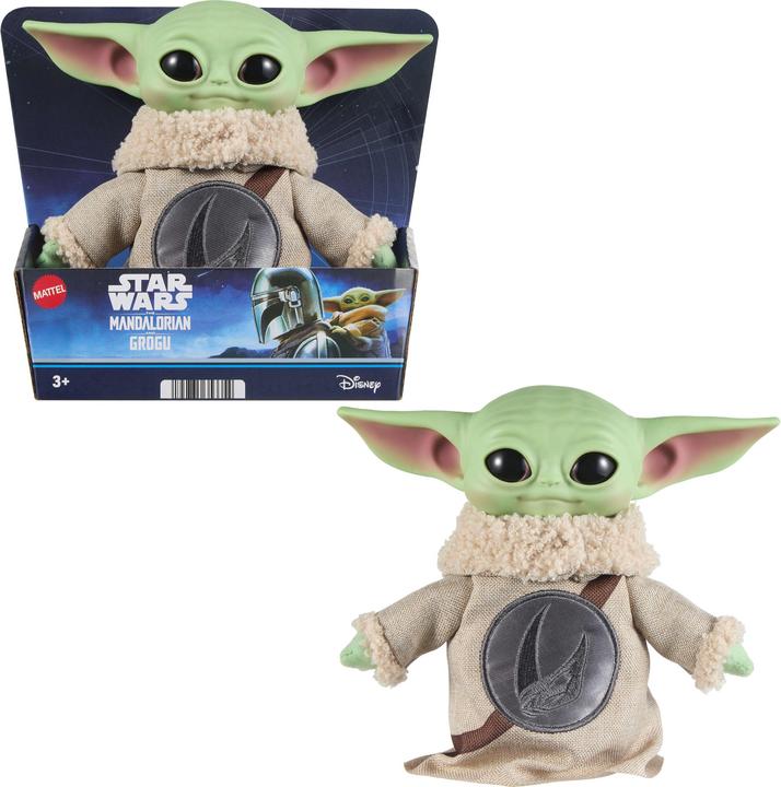 Star Wars 6" Grogu Basic Plush w/ Vinyl Head (15.24 cm)