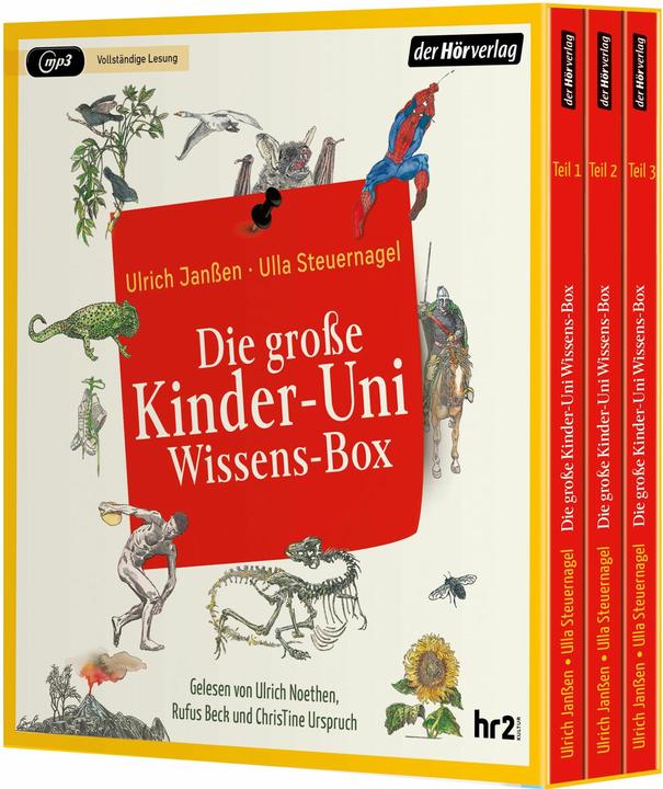 Actual product image The big children's university knowledge box (Ulla Steering Nail, Ulrich Janßen, German)