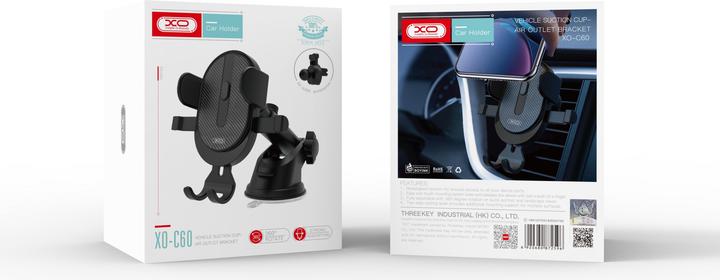 Produktbild xO car holder C60 black