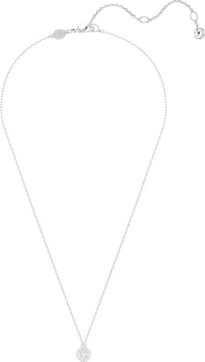 Produktbild Swarovski Dextera Halskette Rundschliff Kugel Weiss (Swarovski Metall, 38 cm)