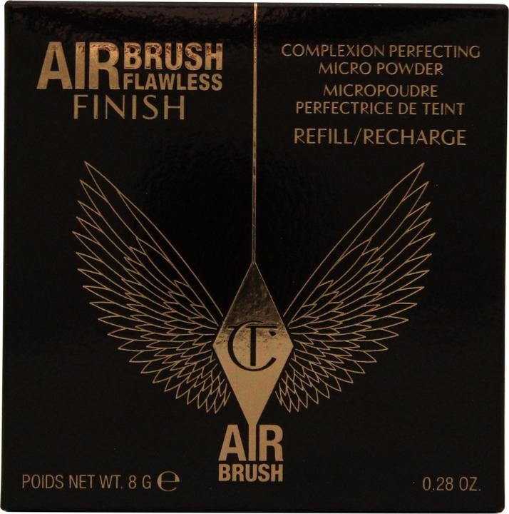 Actual product image Charlotte Tilbury Refill for Airbrush Flawless powder ( Finish Refill Powder) 8 g - Shade: 3 Tan (3 Tan)
