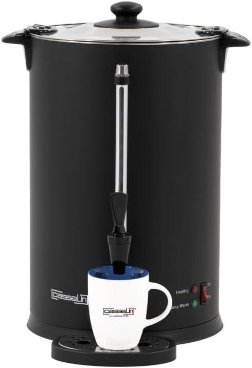 Actual product image Casselin Coffee percolator 100 cups black CPC100N