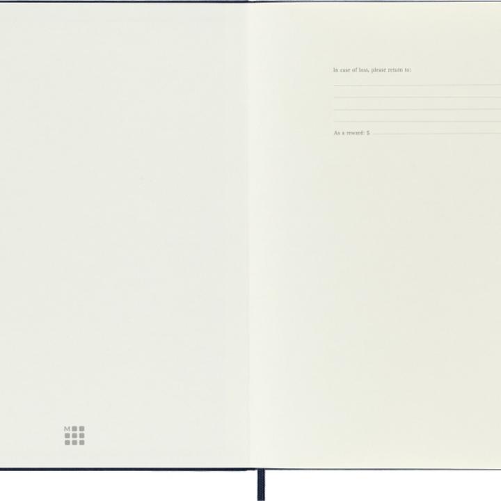 Produktbild Moleskine Notizbuch Hard Cover blanko (XL, Blanko, Harter Einband)