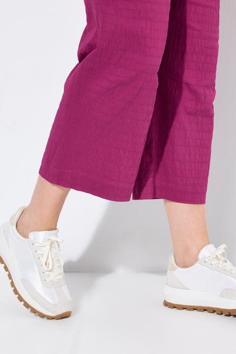 Immagine prodotto Ulla Popken Pantaloni a 7/8 modello Ruby con ginocchio preformato, taglio della gamba dritto e cintura elastica (52)