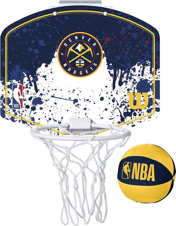 Produktbild Wilson Nba Team Mini Hoop Denver Nuggets